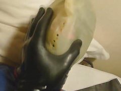 FuckingChickas presents: Session 2 - latex bondage breathplay