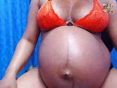 FuckingChickas presents: Pregnant latina with twinbelly