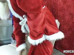 FuckingChickas presents: Hot xmas video from scandinavian monicamilf - norsk jul