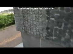 FuckingChickas presents: Outdoor fuck with girl in pantyhose