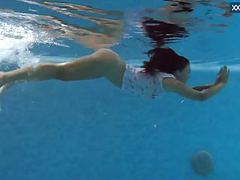 FuckingChickas presents: Puzan bruhova fat teen in the pool