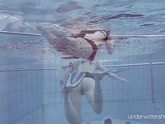 FuckingChickas presents: Roxalana chech in scuba diving in the pool