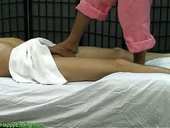 FuckingChickas presents: Hidden cam ashiatsu massage with foot.hand happy ending