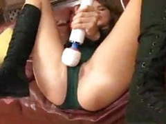 FuckingChickas presents: Helga squirts through her panties and masturbates