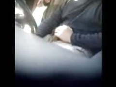 FuckingChickas presents: Got a hand job and suck from old man in public car park,