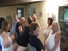 FuckingChickas presents: Mature bbw sluts sucking cock in group fun