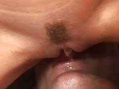 FuckingChickas presents: Considerate lovers clean their own creampies.