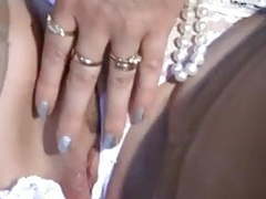 FuckingChickas presents: Mature mom upskirt, flashing, fingering smooth shaved pussy