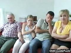 FuckingChickas presents: Older couple seduces newlyweds