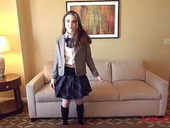 FuckingChickas presents: I put a school uniform on a girl who just turned 18 yo, Nipples, Teen, Interracial, Softcore, HD Videos, Cosplay, 18 Year Old, School Uniform, Nude Teens, Porn for Women, Uniforms, American, Asian Guy White Girl, Interacial, 18 Yo Girl, 60 FPS, TripForFuc