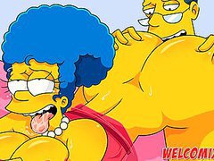 FuckingChickas presents: The neighbor's lover! fucking the hot neighbor - the simptoons
