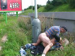 FuckingChickas presents: Small titted chick getting a big load of cum on her beautiful face