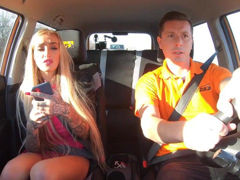 FuckingChickas presents: Video of fit daisy lee giving head and getting fucked in the car