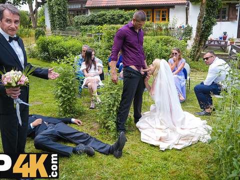 FuckingChickas presents: Bride4k. runaway groom