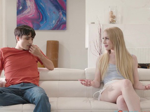 FuckingChickas presents: Pale babe emma starletto gets licked and fucked by a lucky roommate