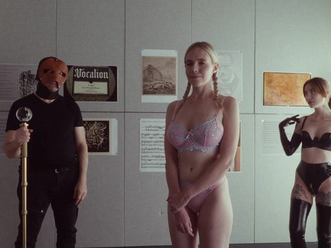 FuckingChickas presents: Bdsm fetish video of gorgeous filth studies v wearing lingerie
