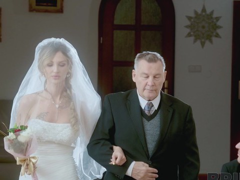 FuckingChickas presents: Newly wedded bride olivia sparkle gives head and gets fucked