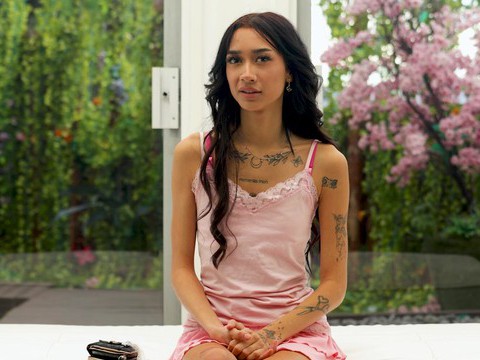 FuckingChickas presents: Tattooed katie wearing lingerie gets fucked in hd pov video