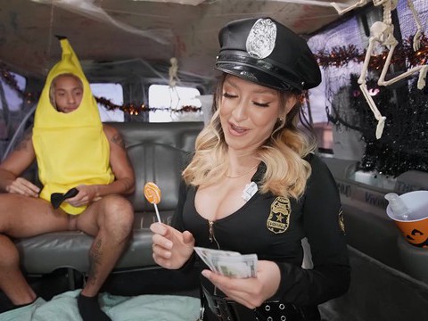 FuckingChickas presents: Rough interracial dicking in doggy style position - mads flores