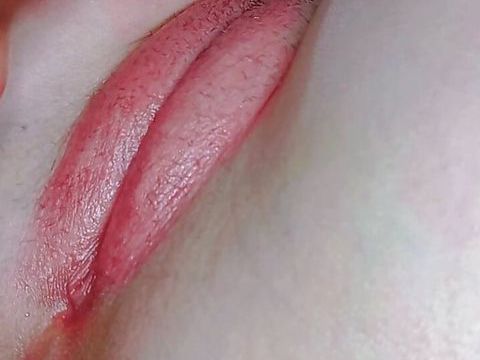 FuckingChickas presents: I paint my stepdaughter's pussy with lipstick to massage and use her painted pussy with my cock
