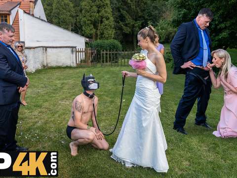 FuckingChickas presents: Bride4k. lovely love scene. hot sex with andrea