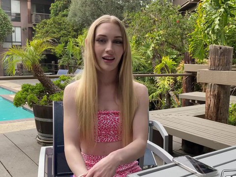 FuckingChickas presents: I gave this hot blonde slut emma an overflowing creampie