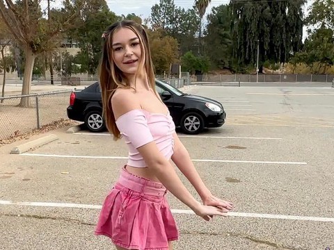 FuckingChickas presents: Hd pov video of skinny della cate with shaved cunt being fucked