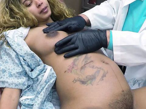 FuckingChickas presents: Dayanara's pregnant exam with a naughty doctor