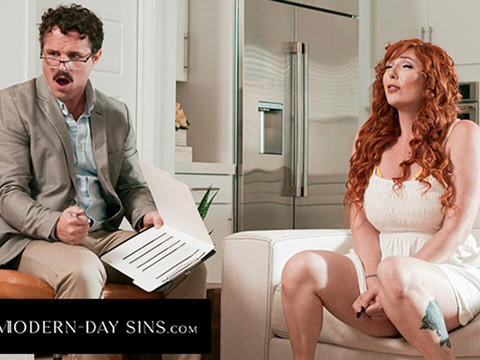 FuckingChickas presents: Modern-day sins - pervert therapist is obsessed with redhead milf lauren phillips's stunning body