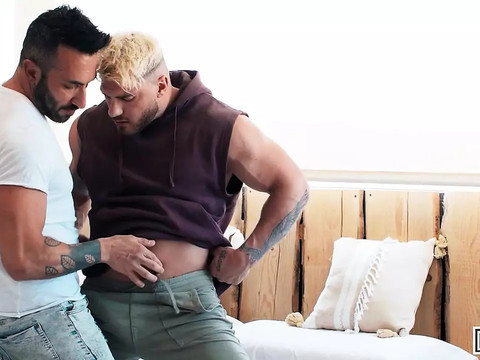 FuckingChickas presents: Men - eager johnny viper gets a mouthful of cum after william seed fucks his ass in doggystyle
