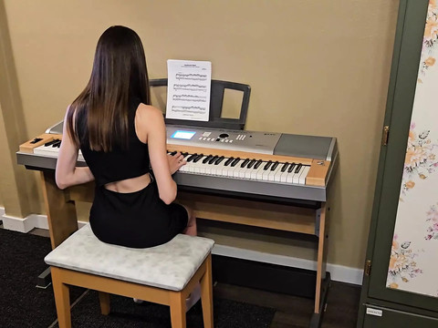 FuckingChickas presents: Techer fucked a piano student