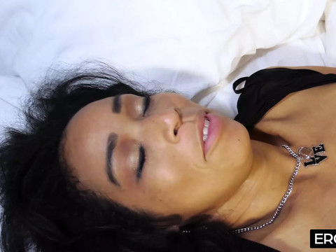 FuckingChickas presents: Sexy black milf gets fucked hard by a thick bbc - she loves every deep thrust