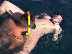 FuckingChickas presents: Sex in the ocean while scuba diving