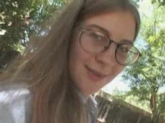FuckingChickas presents: Really nerdy girl taking big black cock