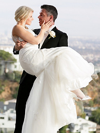 FuckingChickas presents: Hot blonde Anikka Albrite consummates her marriage vows after getting married